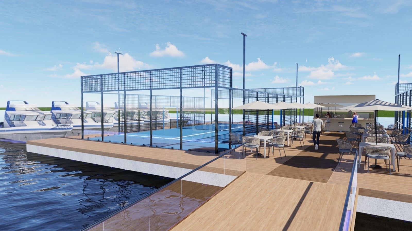 Floating Padel Court 2